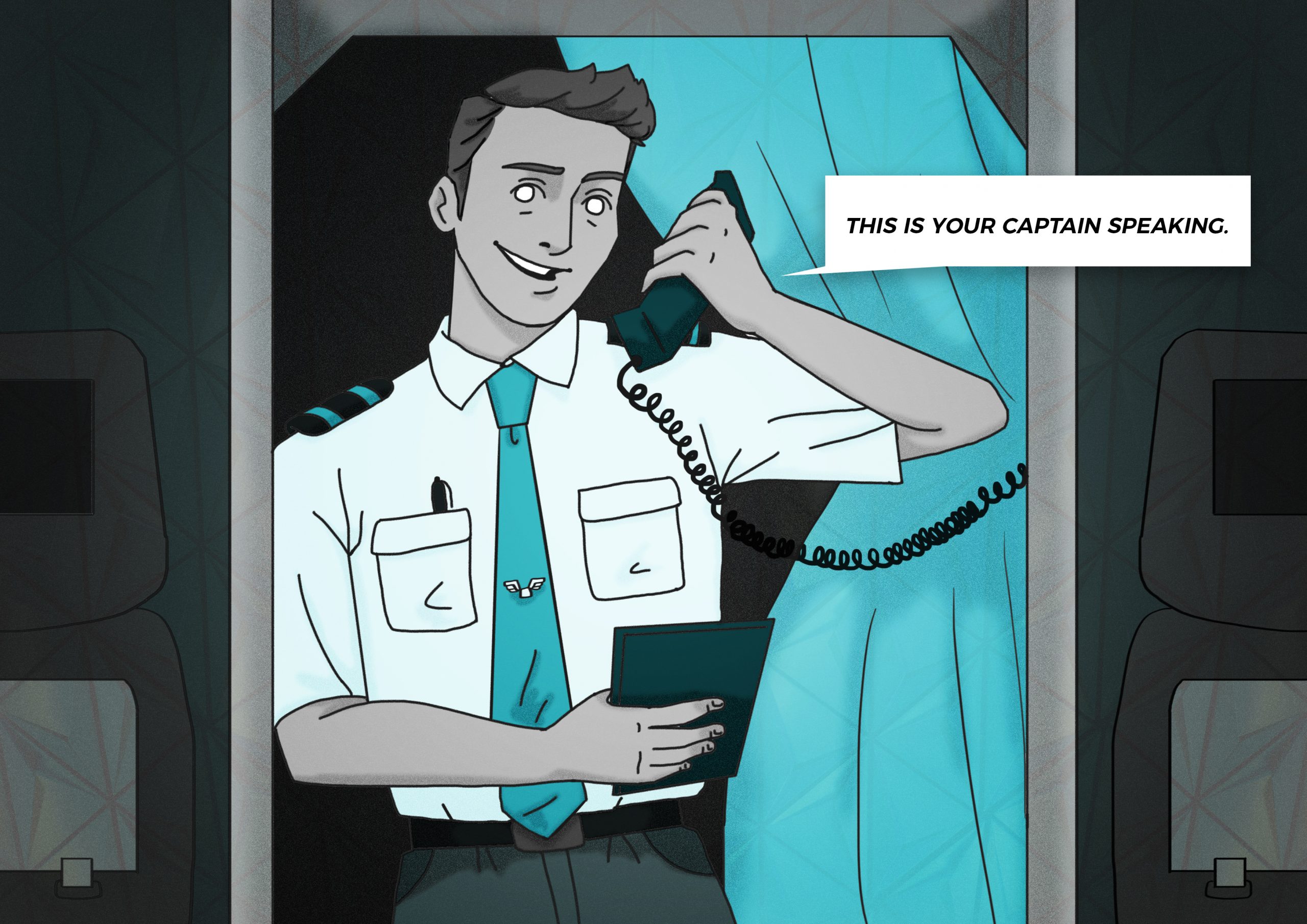 In-flight captain