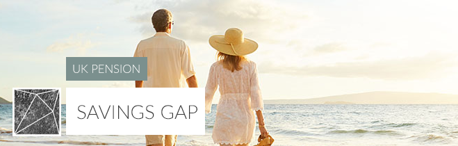 UK pension savings gap
